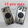 Оригинальный Задний Корпус в Сборе для iPhone 13 Pro Max с Задней Крышкой Батареи + Средняя Рамка Шасси + Лоток для SIM-карты + Боковые Кнопки