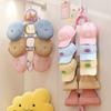 Vertical Hat Storage Rack 4/6 Hooks Hanging Hat Organizer Fashion Hat Display Holder  Household