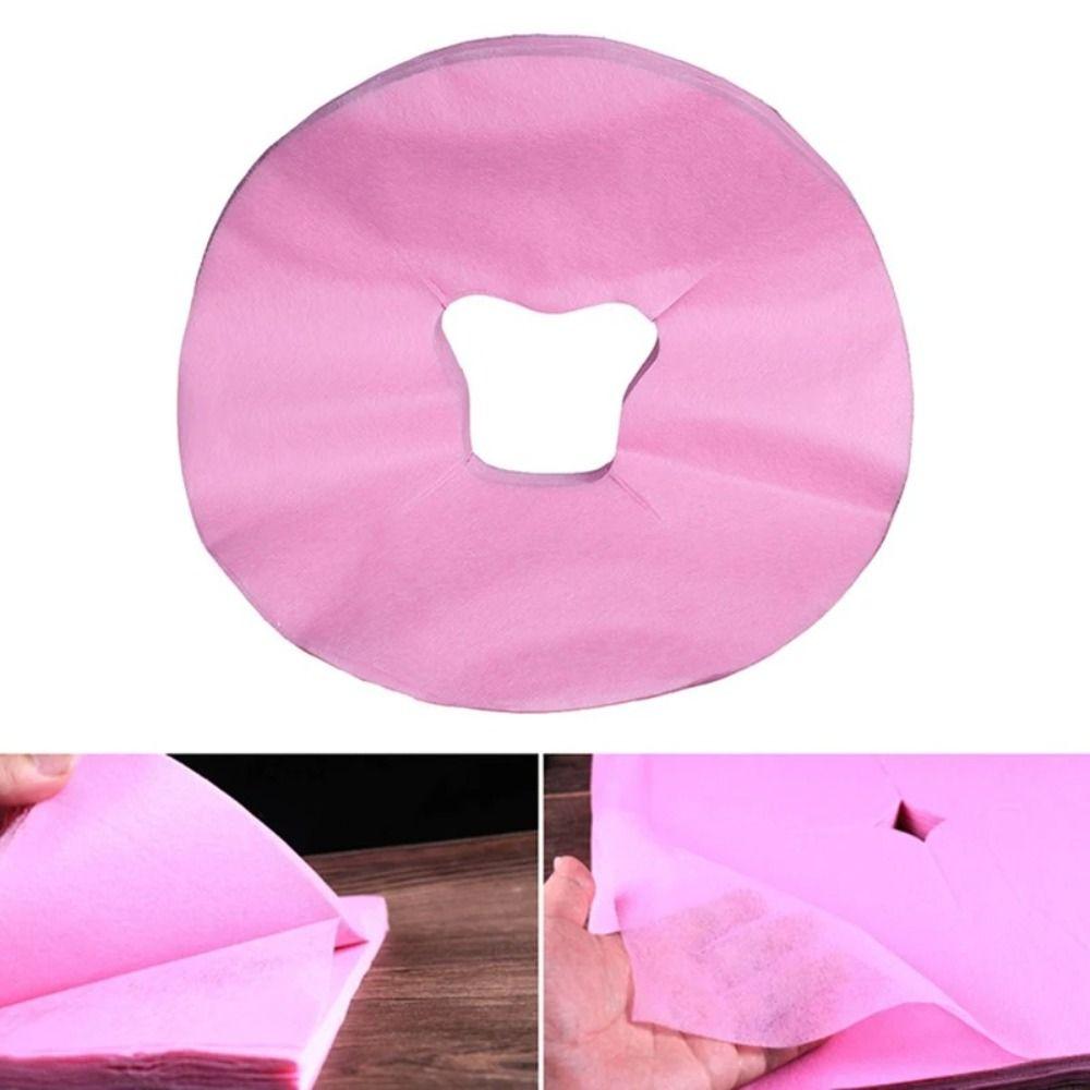 100 шт. Инструмент для макияжа Простыни для массажного стола Подушечки для подголовника Наволочка для подушки для лица для женщин Спа