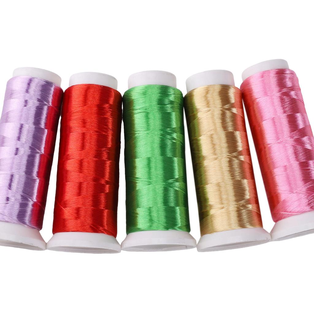 1200 метров полиэстеровой безузловой бархатной обернутой цветочной нити для самостоятельного изготовления браслетов, ожерелий и ювелирных изделий