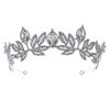 Alloy Rhinestone Crown Korean Bride Photo Studio Travel Style Hair Accessories Baroque Princess Crown Light Luxury Zircon Crown