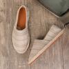 Летние туфли на льняной подошве соломенные туфли в стиле ретро рыбацкие туфли тканевые туфли мужские туфли ленивые повседневные туфли парусиновые туфли мужские туфли модные туфли