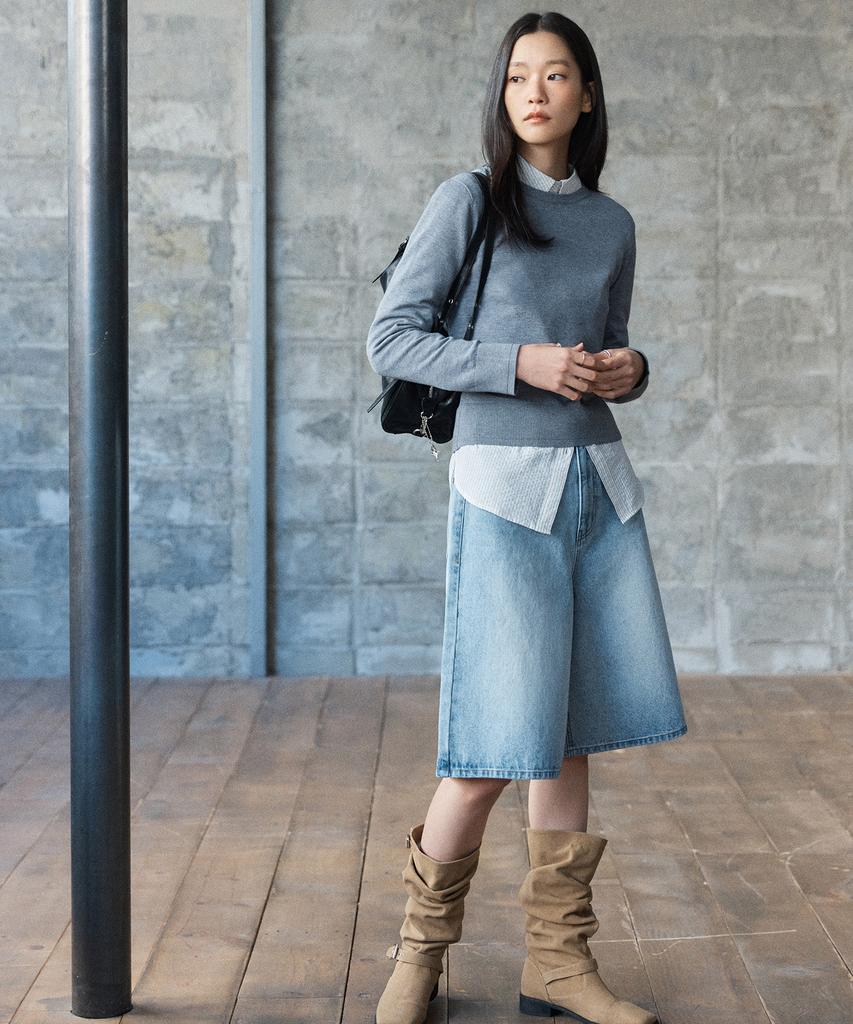 MIXXO Джинсы-бермуды_Miwthg410J