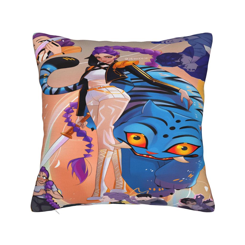 Pillow Cover Kpop-inspired Fashion Pillow Case For Sofa Home Decoration Pillowcases