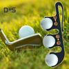 Держатель для мячей для гольфа Стойка для хранения мячей для гольфа для хранения 3 мячей и 6 ти Органайзер с зажимом для мячей Крепление к поясному ремню