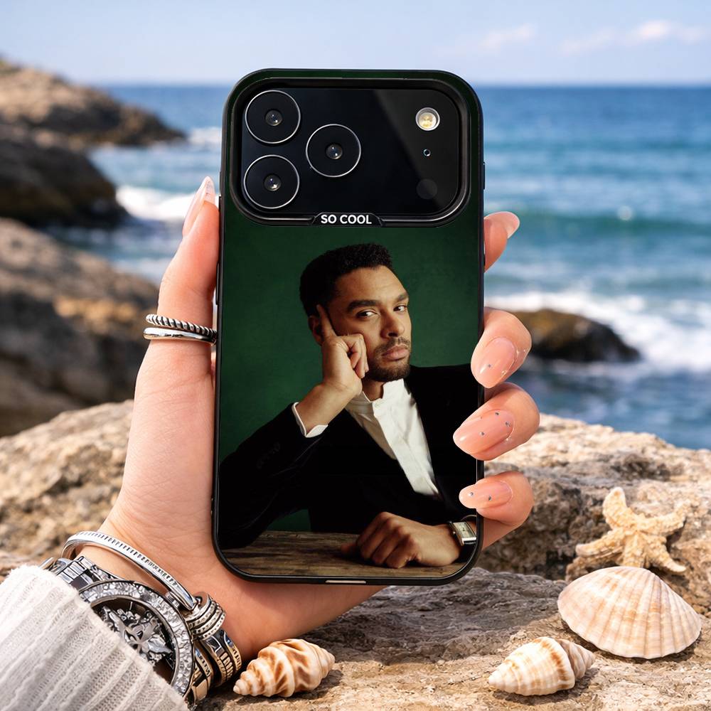 Стильный чехол для телефона с изображением Реже-Жана Пейджа для iPhone 17, 16, 15, 14, 13, 12, 11, Pro, MAX, Серый Матовый Силиконовый Черный Чехол