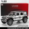 Новый 1:22 Jeep Diecast Toy Car Model Proportional Metal Lifan Vehicle Подходит для детей, мальчиков, девочек, взрослых, подарок, семь дверей, звук и свет, инерционный механизм