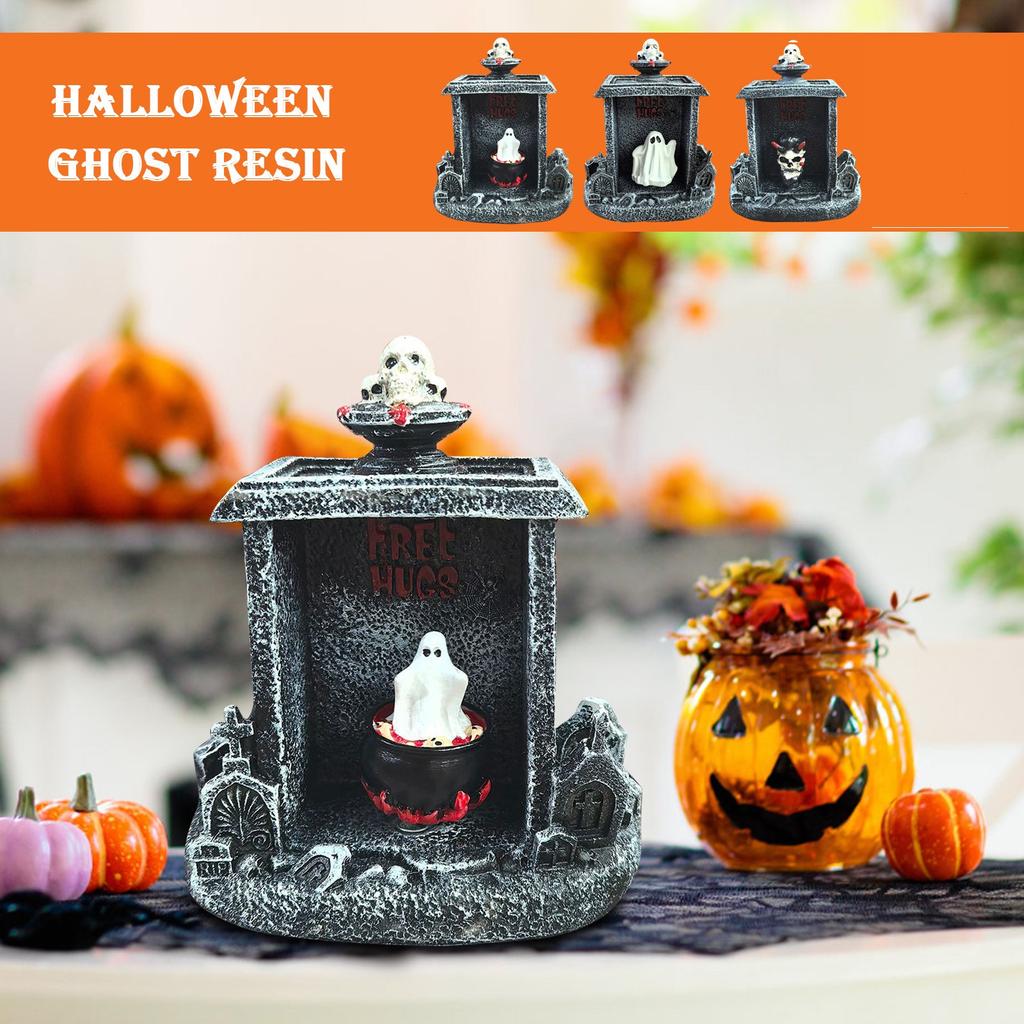 Хэллоуин Фестиваль Тыквы Скелет Украшения Украшения Черепа Изделия из Смолы Маленькие Украшенияn