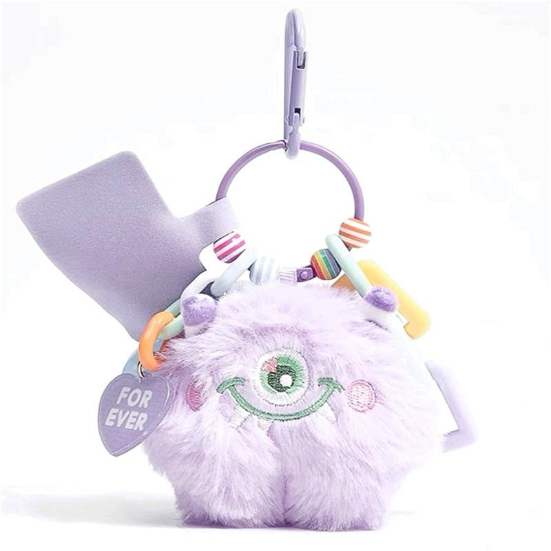 Милый маленький монстр, полный ассортимент брелоков-подвесок для девочек, милые сумки для пар, мобильные телефоны, рюкзаки, подвесные украшения, подвесные украшения