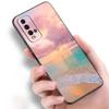 Чехол для телефона Sunset Beach Sea для Xiaomi Redmi Note 10 9 Pro Max 10S 10T 9A 9C 9S 9T 8A 8T 8 7 Pro, мягкий черный чехол из ТПУ