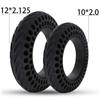 Free Air Solid Tire Rubber Shock-absorbing 8/8.5/10/12 Inch