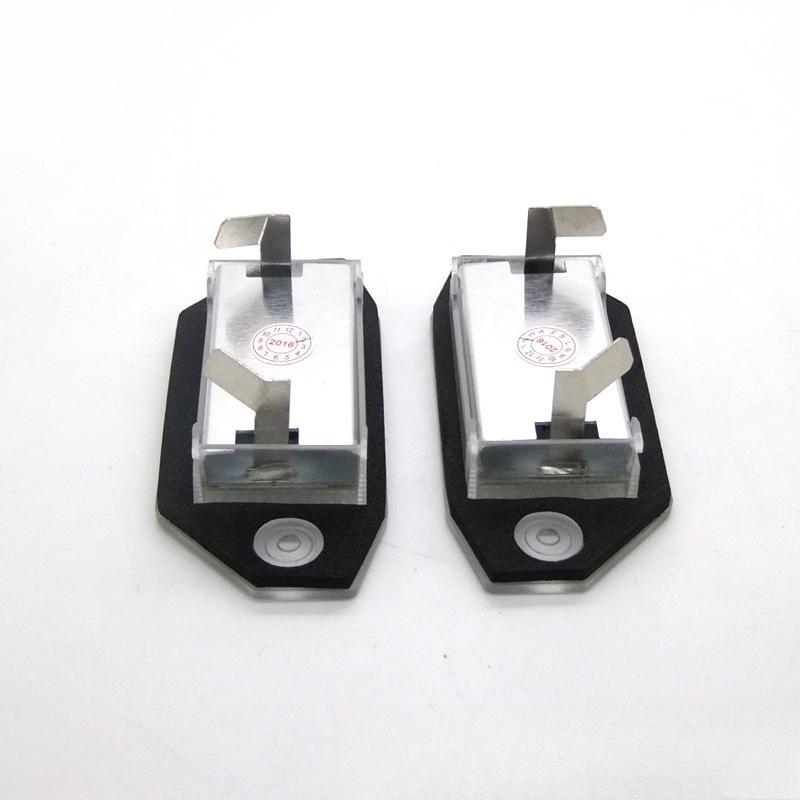 For Ford Mondeo Mk3 MK2 Fiesta 2Pcs Car LED License Plate Lights White Light Warning Lamp Accessories Lossless Installation