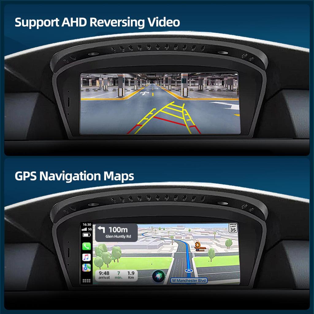 8,8-дюймовый беспроводной экран CarPlay для BMW 3 и 5 Серии E60/E90