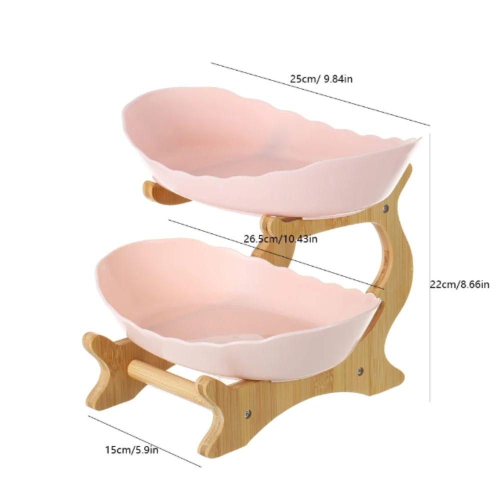 Пластиковый материал Фруктовая тарелка Современный стиль Подставка для торта Тарелки для закусок Блюдо для закусок Гостиная