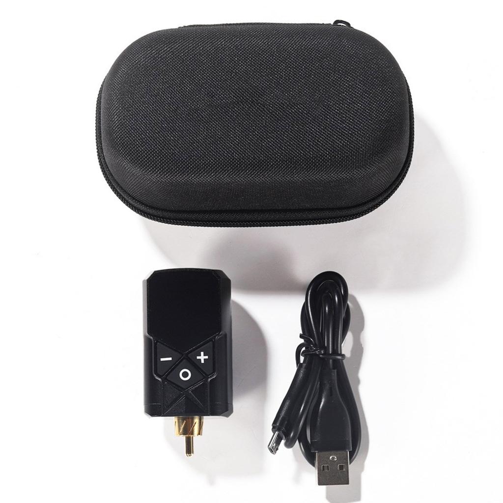 Татуированный блок питания Татуированная ручка Аккумулятор 2400 мАч Беспроводной Татуированный аккумулятор Блок питания RCA Интерфейс для художников