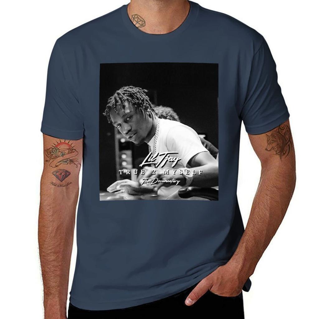 Sixya New Lil True to myself American Tour TShirt Essential Solid Color TShirt