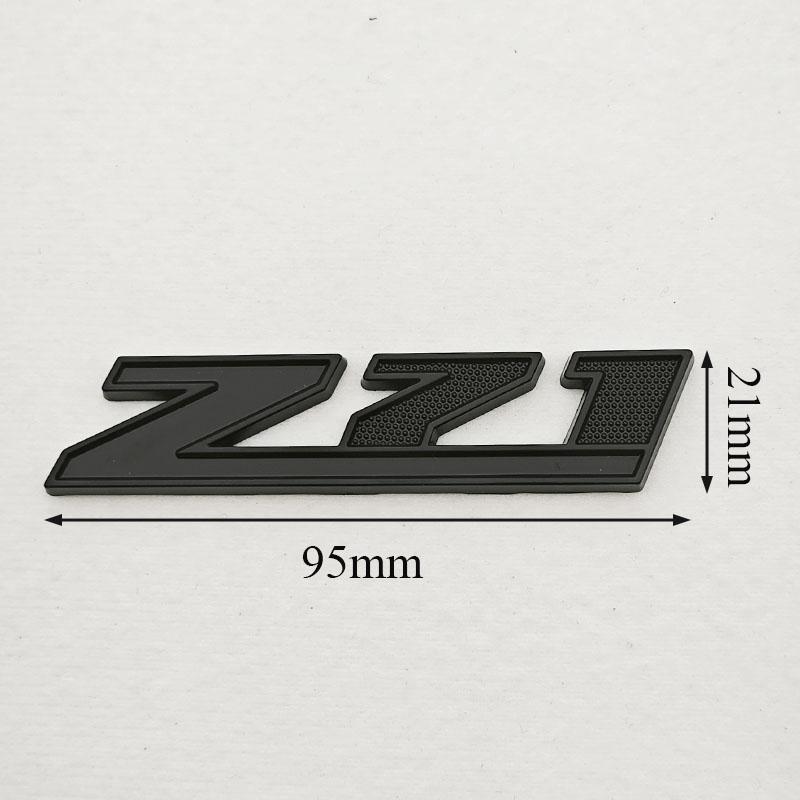 AABHC1 3D Metal Logo Z71 Z71OFF ROAD Car Sticker Rear Trunk Embelem Badge For Chevrolet Silverado Colorado Cheyenne Exterior Accessorie