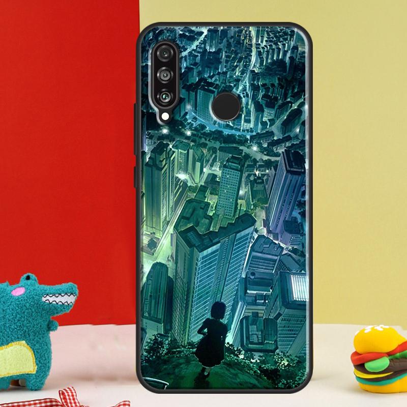 Чехол для Huawei Nova 12s 12i 11i 8i 9 10 SE Y91 Y90 Y60 Y70 Y72 Y61 P20 P40 P30 Lite P60 Pro с изображением из аниме Призрак в доспехах