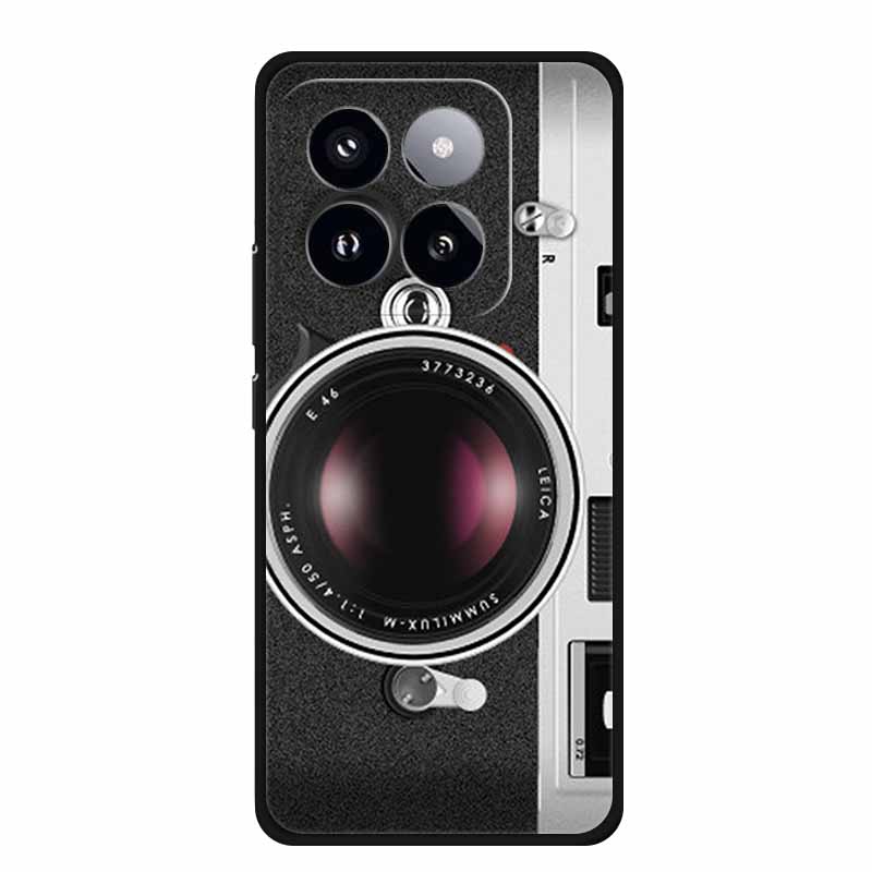 Для Xiaomi 14T PRO Чехол Роскошный Мягкий Силикон ТПУ Чехлы для Телефона Задняя Крышка Для Xiaomi14T Бампер Защитный Ударопрочный Любовь fundas