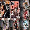 Мягкий чехол для телефона Bungo Stray Dogs для IPhone 11 17 Air 16E 16 Pro Max 15 + 14 Plus 13 Mini 12 Apple 7 SE 8 Fundas Coque 11