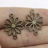 Flower Plaque Connector Components Pendant Diy Jewelry Pendants
