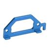 RC Servo Mount Aluminum Alloy Servo Mount Upgrade Parts for Traxxas Latrax Teton 1 18 RC Crawler Car Blue