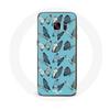 Case for Samsung Galaxy S6 Butterflies Blue Background