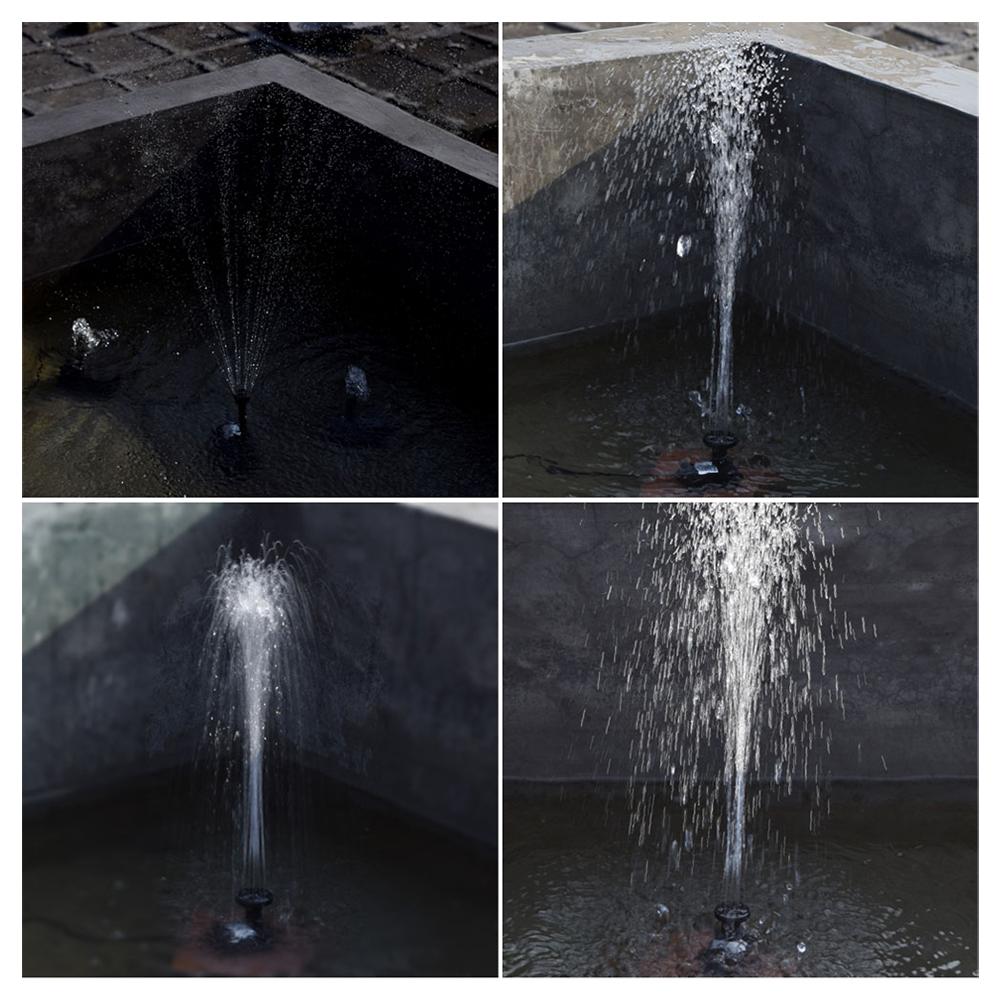 Водяной насос солнечная энергия декоративный фонтан панель ландшафтный бассейн садовые фонтаны подключаемый 9V2.5W садовый водопад фонтан насос