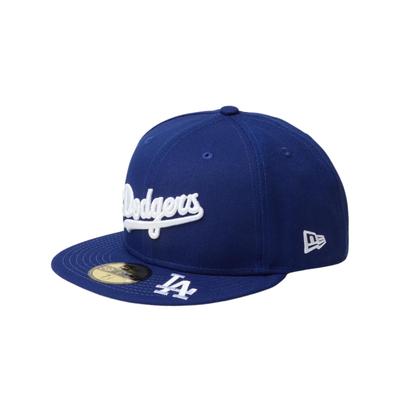 New Era 59FIFTY MLB Логотип на козырьке Los Angeles Dodgers Темно-синий Размер 7 (55,8см)