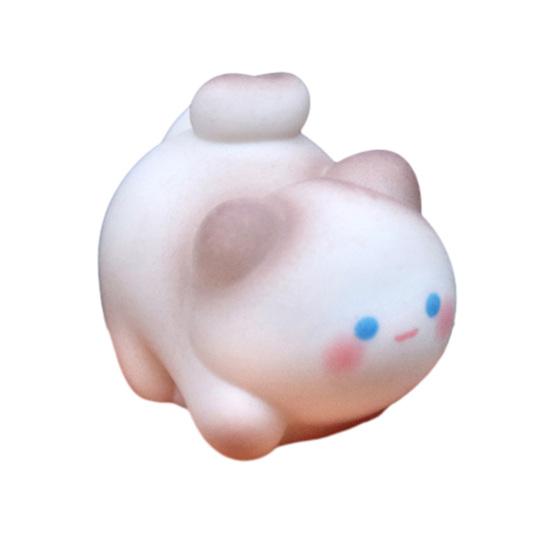 Миниатюрная фигурка кошки из смолы, микро-статуэтка мультяшной кошки, крошечные животные, поделки для DIY, моховый пейзаж, кукольный домик, декор для сада, топпер для торта на день рождения