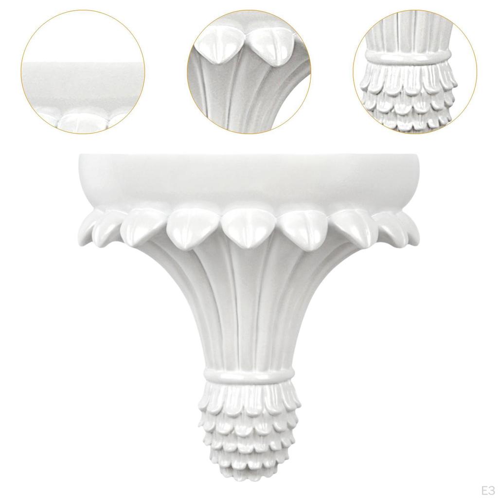 Wall Hanging Shelf Decoration 3D Decorative Background Versatile Living Room Easy Installation