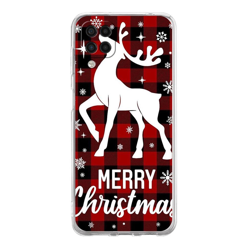 Чехол для Samsung A54 A52 A50 A70 A10 A30 A40 A20S A20E A02S A12 A14 A22 A24 A42 A34 A32 5G A04s Чехол с рождественской графикой
