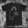 230 Gsm 100% Cotton T Shirt Tournée Du Chat Noir De Rodolphe Salisle Black Cat Poster Tee Shirt Kitten Poster Art Nouveau Paris Cabaret Bag Painting F
