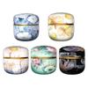 Portable Snacks Candy Round Small Storage Box Packaging Box Tea Cans Containers Tin Plate Canister