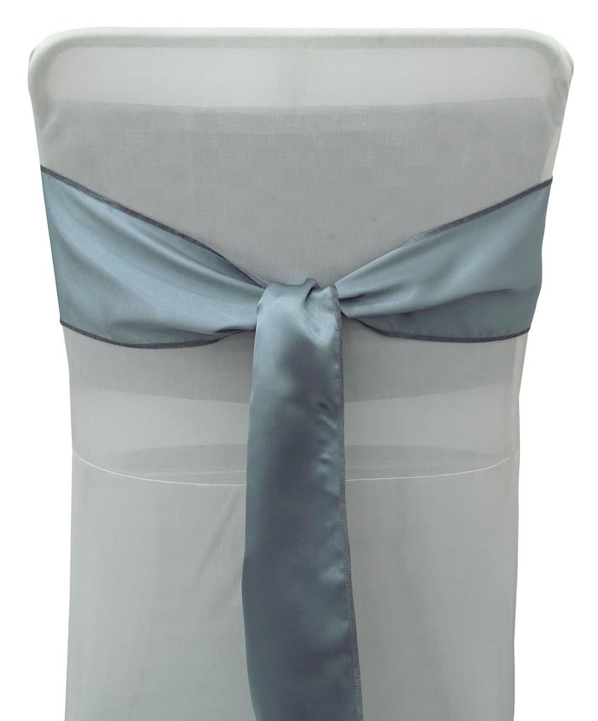 Сувенирная упаковка Darling из 125 атласных поясов для стульев, пояс с бантом для свадеб и мероприятий, принадлежности для украшения вечеринок, чехол для стула, пояс - Цвета