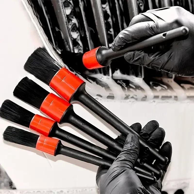 Car Wash Brush Detail Small Automotive Interior Cleaning Tools Air Conditioner Air Outlet Cleaning Brush