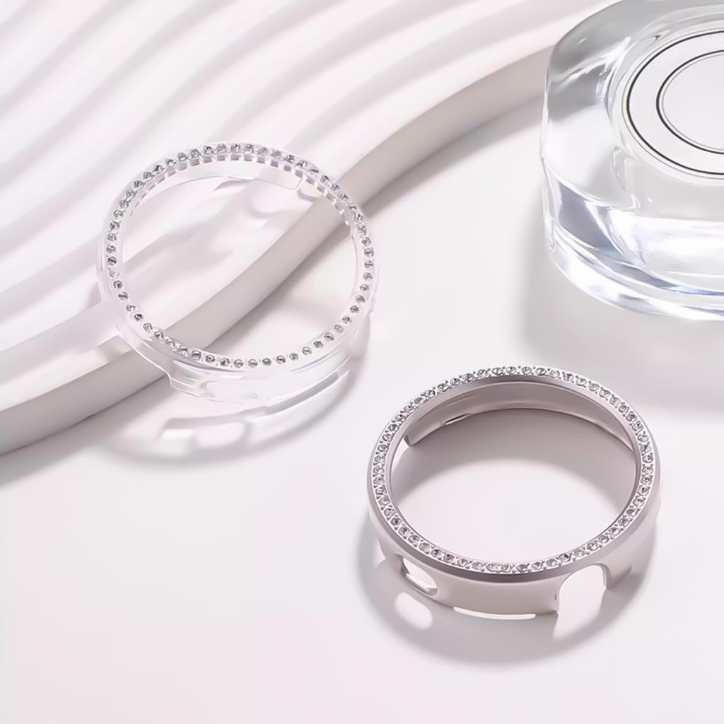 Блестящий полый корпус-рамка для Huawei Watch GT6 Алмазный хрустальный бампер-защита для Huawei Watch GT6 41 мм Аксессуар-оболочка