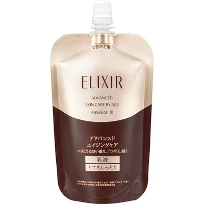 Elixir Advanced ELIXIR Advanced Эмульсия T 3 (Пополнение) 110 мл молочного лосьона New Elixir После нанесения лосьона обильно нанесите его на хлопчатобумажную ткань.