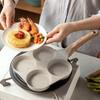 1Pc 4 Holes Egg Pancake Pan Frying Nonstick Pans Skillet Pot 4 Eggs Stove Omelet Ham Maker For Kitchen Cooking Tool