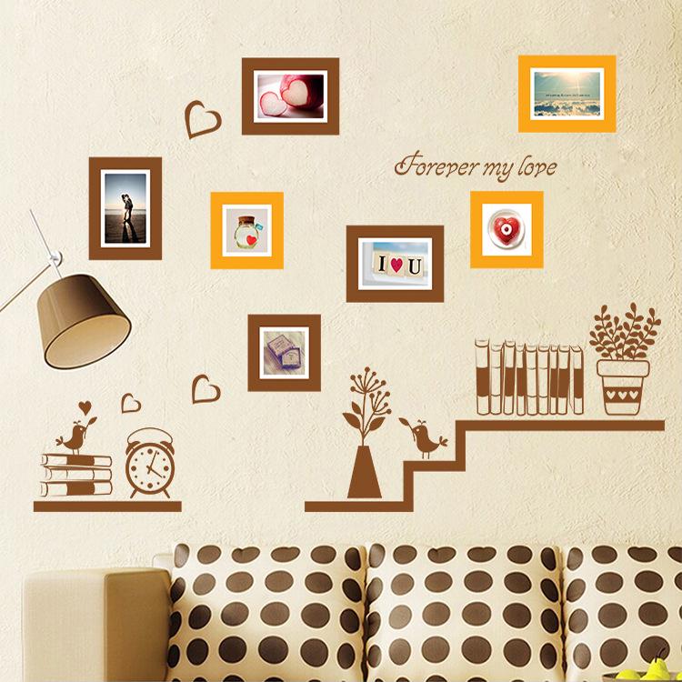 Decorative Wall Stickers & Photo Frames for Living Room & Bedroom