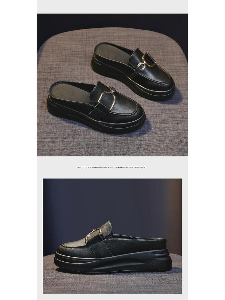 Женские босоножки на платформе из натуральной кожи, лето 2023 г.