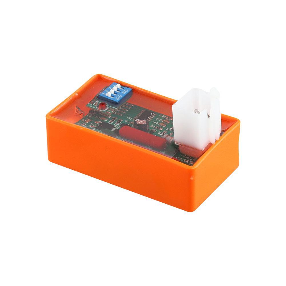 Motorcycle Igniter 6 Pin AC CDI Box With DIP Switch Motorcycle Ignition Speed Limit 4000-12000 For FT150 RX150 ML125 Racing T5F8
