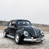 Новый 1:18 Классический Автомобиль Жук 1955 Литой Модель Автомобиля Звук и Свет Инерционный Детская Игрушка Коллекционные Предметы Подарок на День Рождения