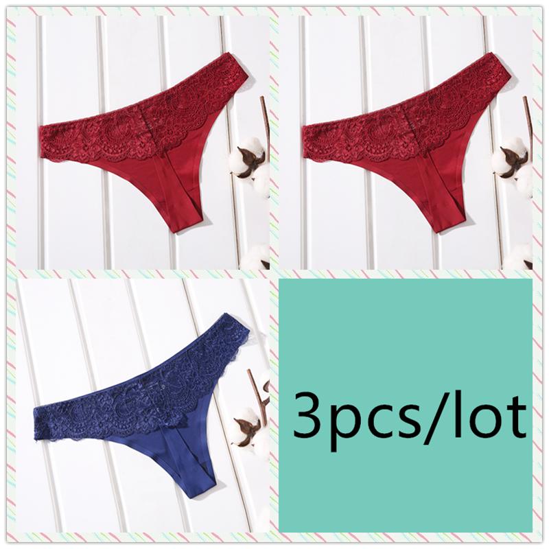 Цельные бесшовные стринги Ice Silk с низкой посадкой, удобные женские трусики-трусики с прозрачным кружевом для девочек, сексуальные женские трусики-бикини в японском стиле