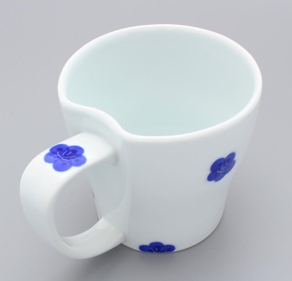 Hasami ware Senemon kiln Koume mug blue 23-171