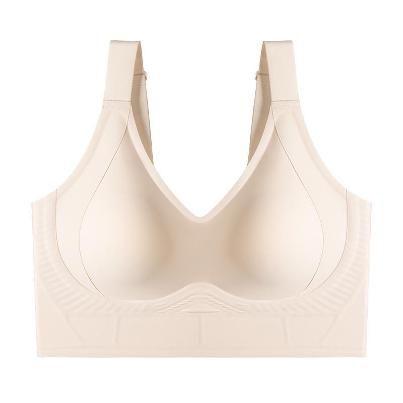 Бесшовный бюстгальтер-минимайзер большого размера с полной поддержкой, чашка DE