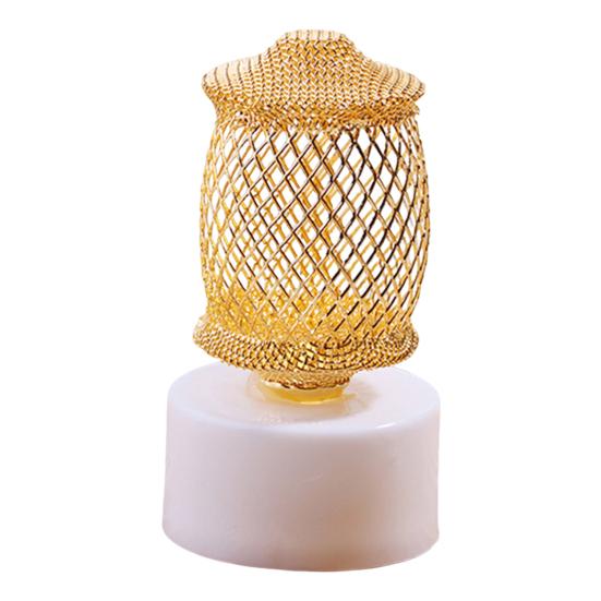 Звезда Луна железная художественная сетка подсвечник свеча лампа в деревенском стиле форма для дисплея Рамадан Ид Мубарак праздничное украшение