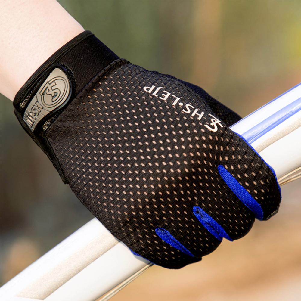 Велосипедные перчатки для езды на велосипеде, перчатки для сенсорного экрана, дышащие перчатки для мотоциклистов, защитное снаряжение для всех пальцев для занятий спортом на открытом воздухе