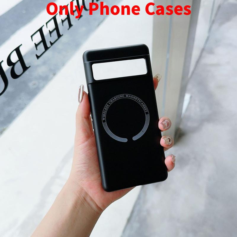 For Google Pixel 8a Liquid Silicone Magnetic Shockproof Case With Anti Fingerprint And Heat Dissipation For Trendy Use