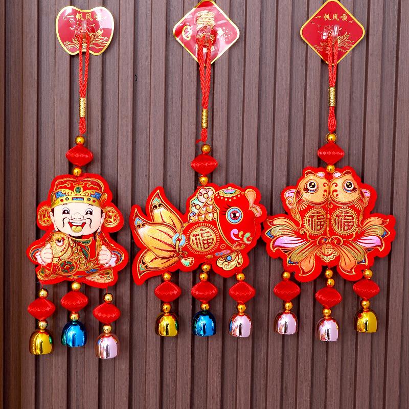 Spring Festival Hanging Pendent Horse New Year Tassel Pendant Festive Atmosphere Ornaments Decor Spring Festival Supplies